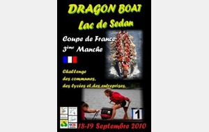 3ème manche de la Coupe de France de Dragon Boat