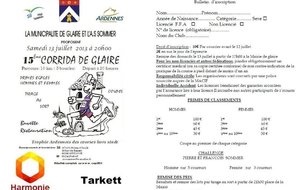 CORRIDA DE GLAIRE