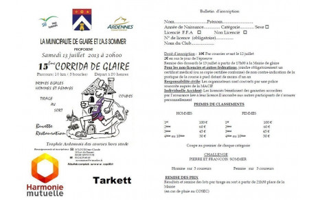 CORRIDA DE GLAIRE