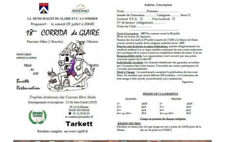 corrida de Glaire 