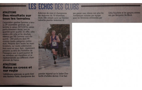A.S à l'honneur 